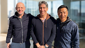 ניר צוק ומייסדי Cylake, צילום: Cylake